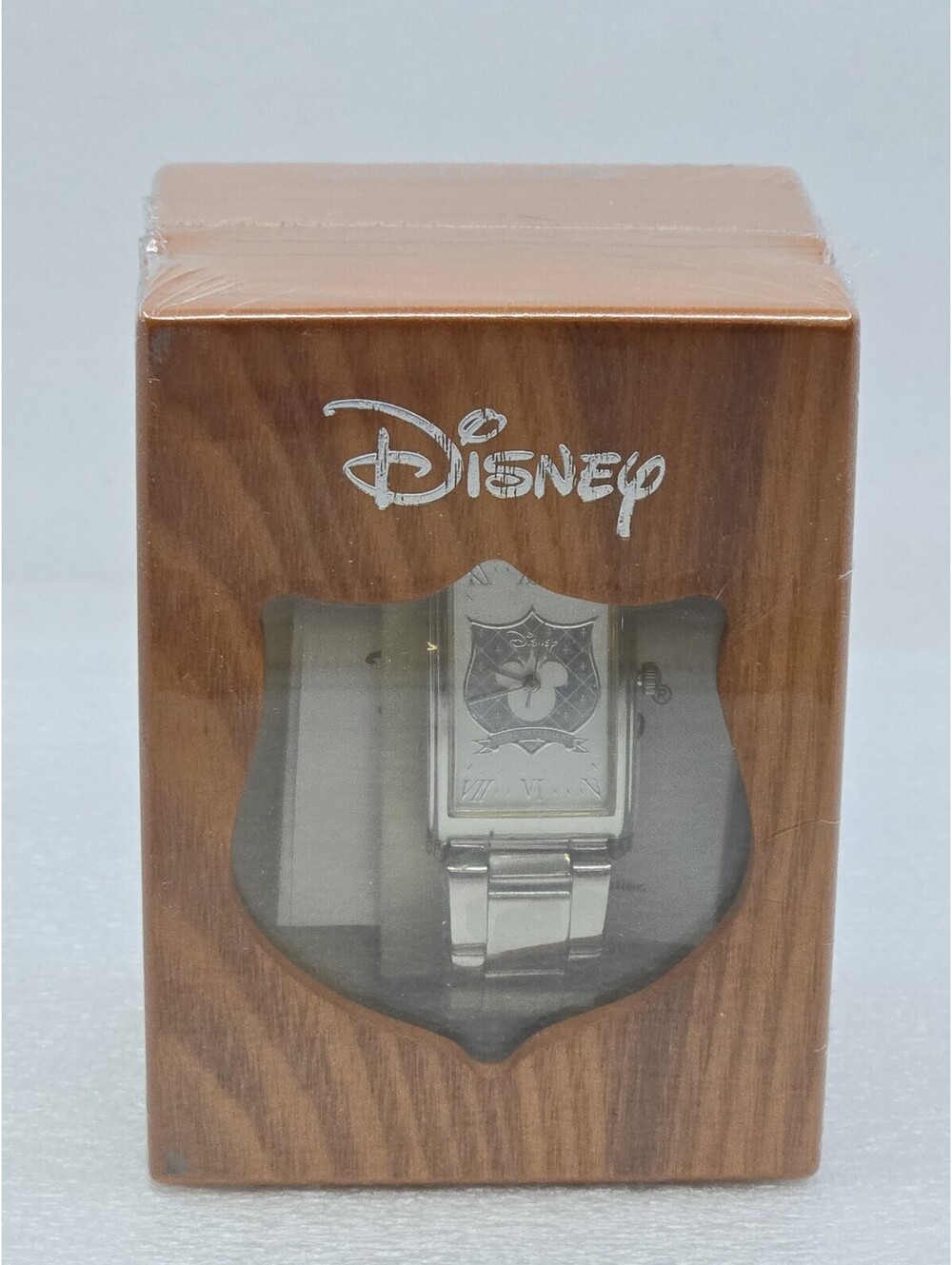 Disney Mickey Mouse Royal Treatment Watch New Factory Sealed In Wood Box NIB
